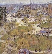 Childe Hassam Union Square in Spring Germany oil painting artist
